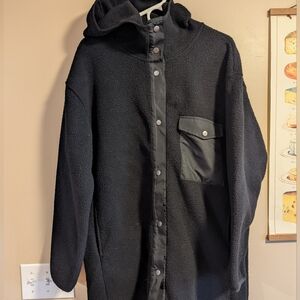Black Sherpa Jacket